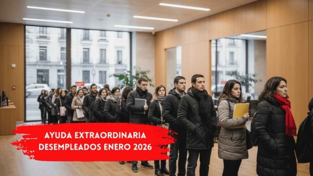 Ayuda extraordinaria desempleados enero 2026: bono único de 250€, requisitos, solicitud en SEPE y fecha de pago