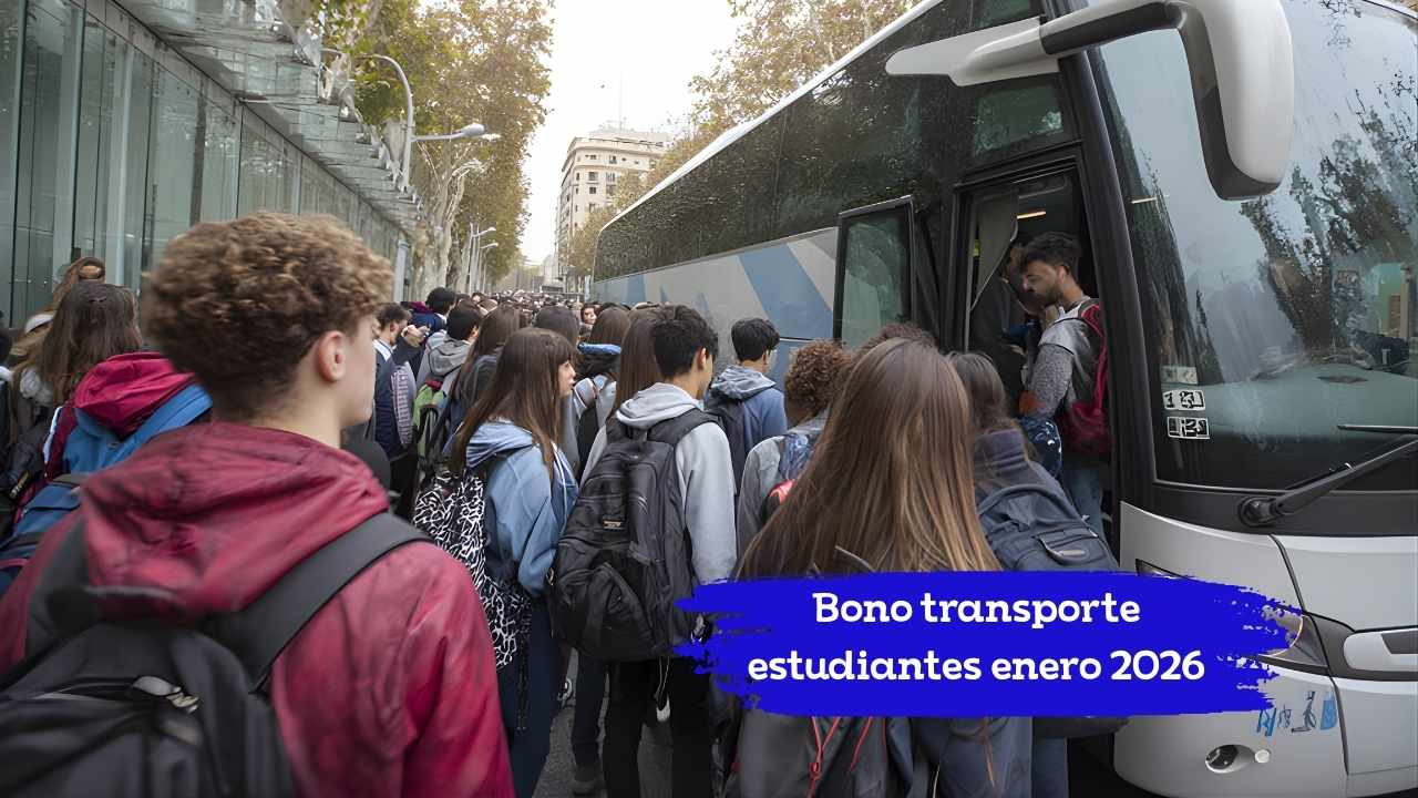 Bono transporte estudiantes enero 2026: ayuda mensual de 50€, requisitos, solicitud y fecha de inicio