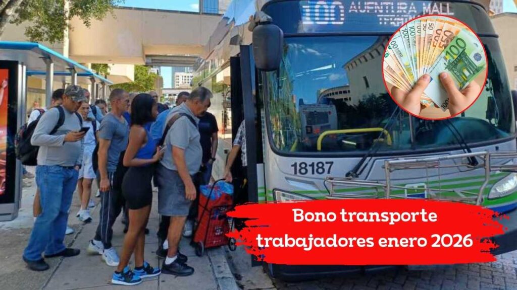 Bono transporte trabajadores enero 2026: ayuda mensual de 60€, requisitos, solicitud online y fecha de inicio
