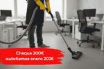 Cheque 200€ autónomos enero 2026: requisitos, beneficiarios, solicitud en Hacienda y fecha de pago