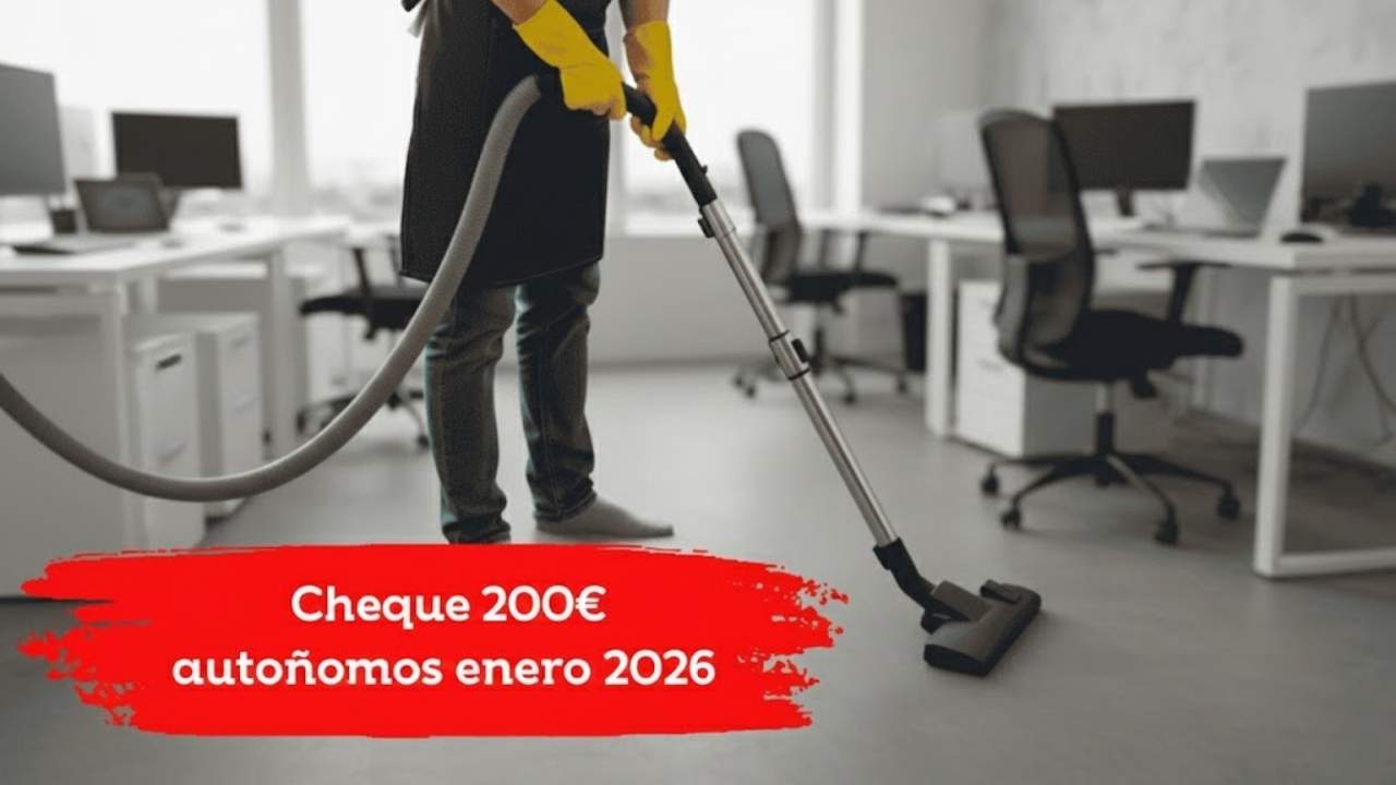 Cheque 200€ autónomos enero 2026: requisitos, beneficiarios, solicitud en Hacienda y fecha de pago