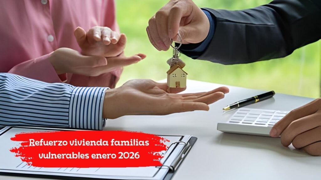 Refuerzo vivienda familias vulnerables enero 2026: ayuda única de 400€, requisitos, solicitud y fecha de pago