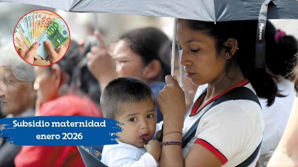 Subsidio maternidad enero 2026: ayuda adicional de 120€, requisitos, solicitud en Seguridad Social y fecha de pago